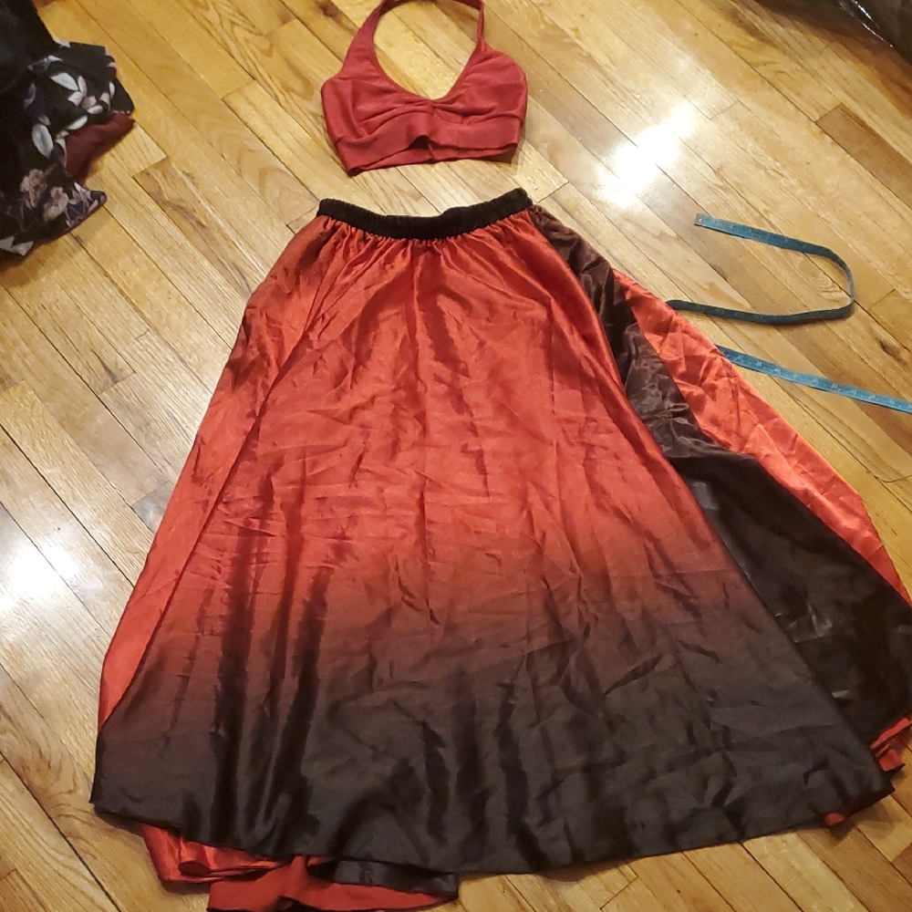 Red Bellydance Set